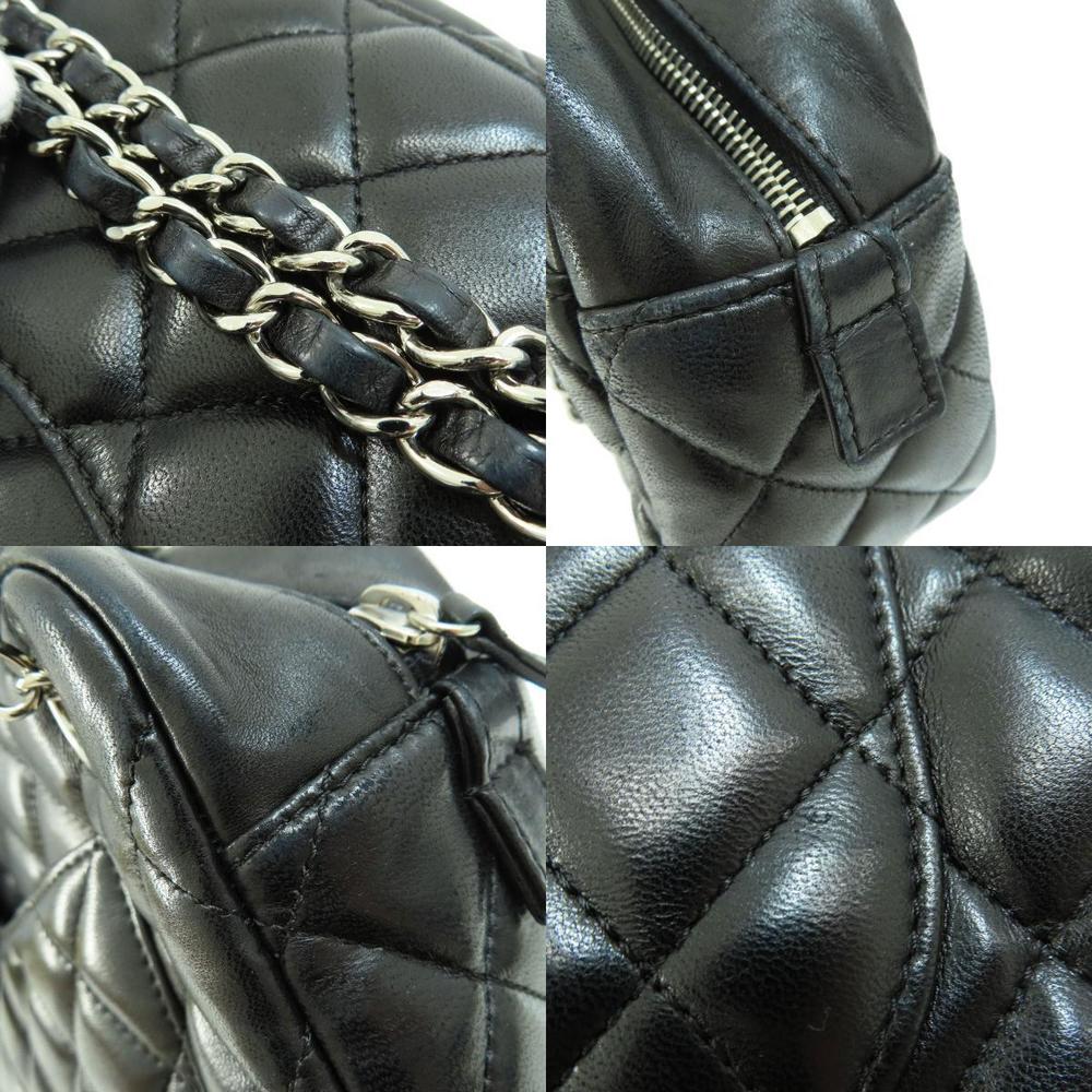 Chanel Matelasse Coco Mark Silver Hardware Handbag Lambskin - Picture 8 of 9